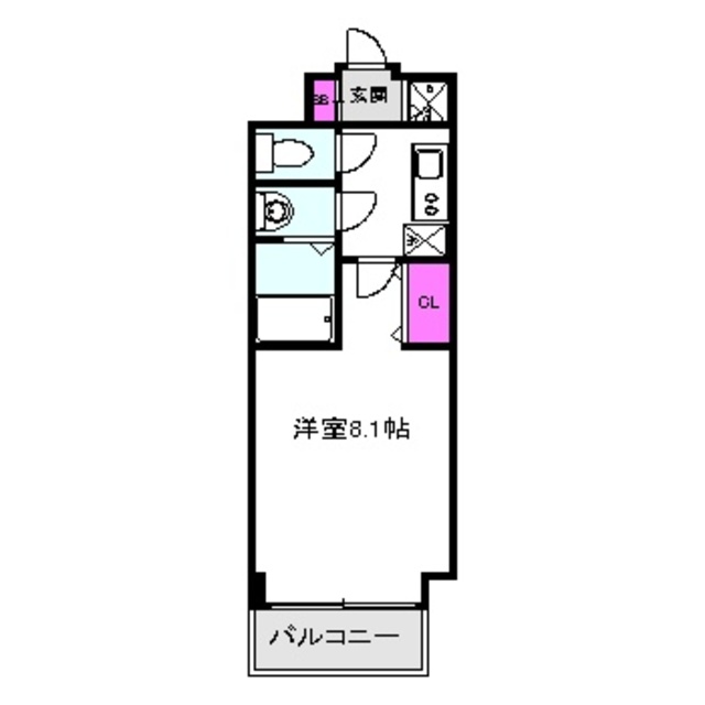 S-RESIDENCE都島の間取り