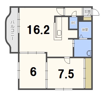 メルシメゾンの間取り