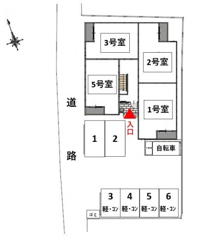 【GRANDTIC 後楽園(グランティック コウラクエン)の駐車場】