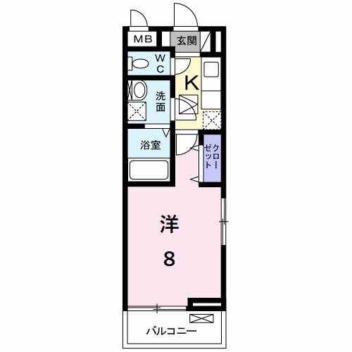 プラシードIの間取り