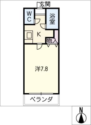 アイコーサンハイツIの間取り