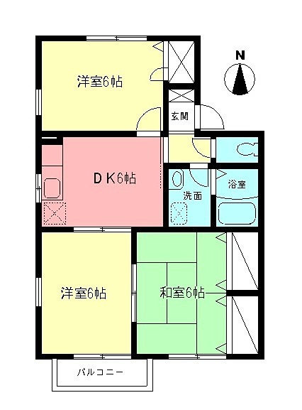 フォーレスト槙の間取り