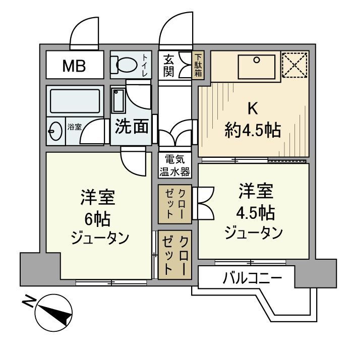 ノア新宿の間取り