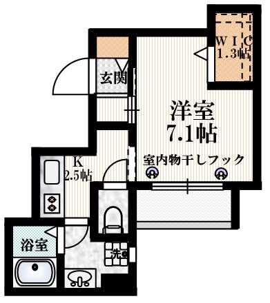 NewSafole代々木上原の間取り