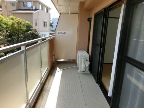 マンショングリーンヒル　バルコニー　ベランダ
