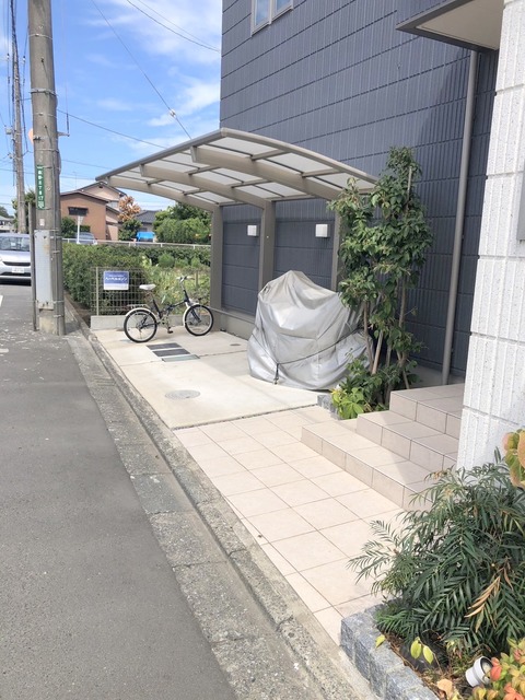その他共有部分　屋根付き駐輪場