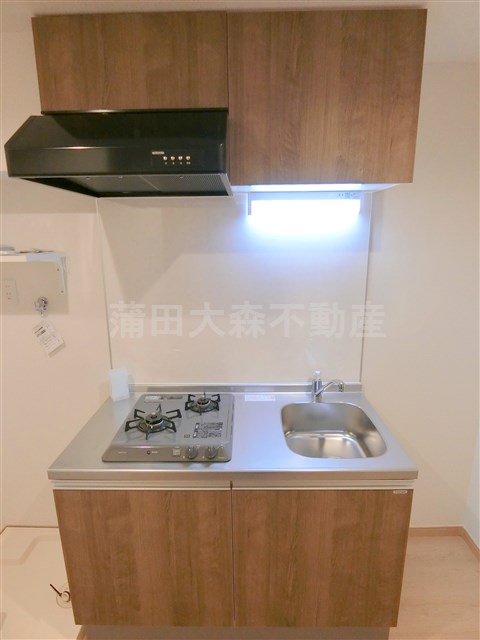 キッチン　2口ガスシステムキッチン