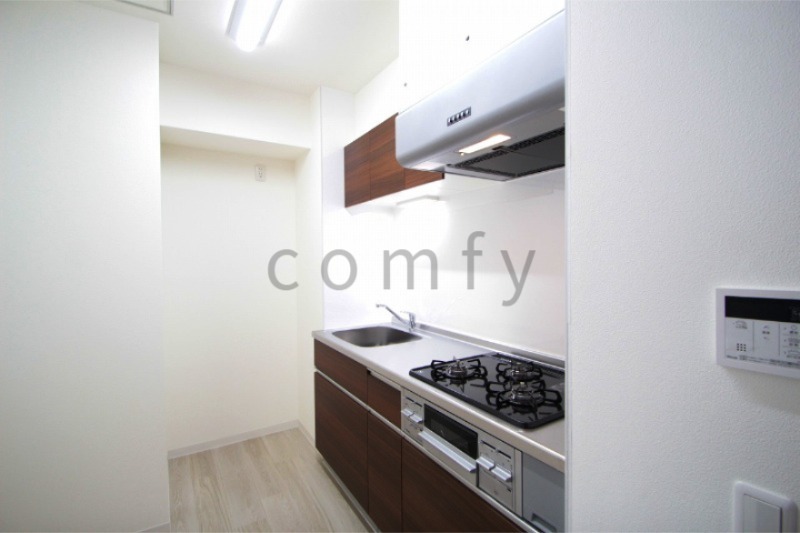 キッチン　独立したスペースのキッチン