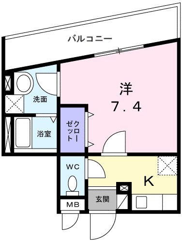 サクセス武庫川の間取り写真