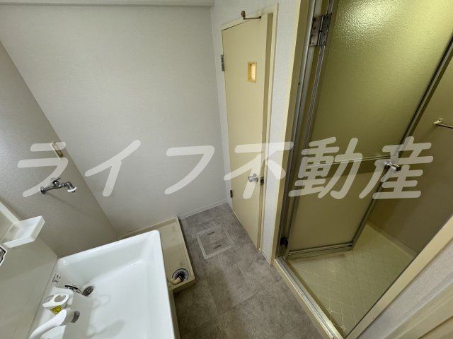 洗面設備　広い洗面スペース