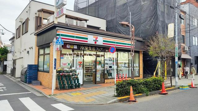 コンビニ　セブン-イレブン 台東谷中７丁目店（コンビニ）まで214m