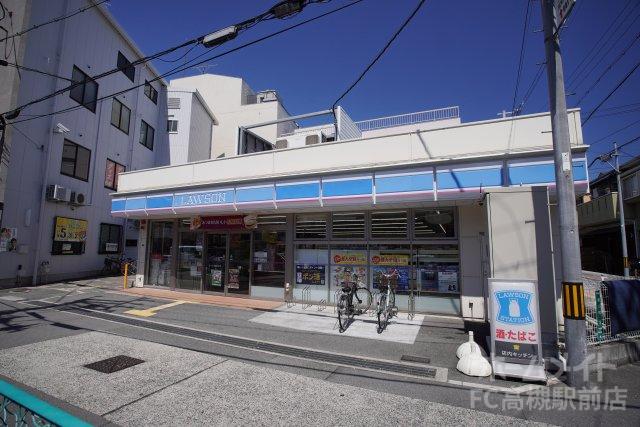 コンビニ　ローソン　高槻京口町店（コンビニ）まで377m