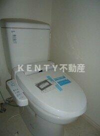 トイレ　ゆったりとした空間のトイレです