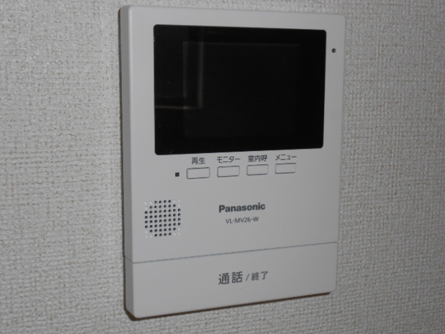 セキュリティ　カラーＴＶモニター付インターホン完備