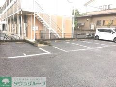 駐車場　タウンハウジング調布店まで♪