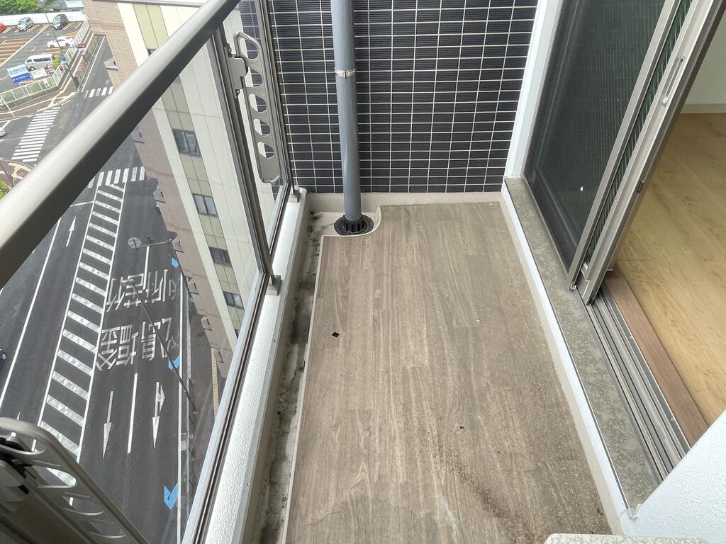 バルコニー　仙台市の南方面が見渡せるバルコニーです