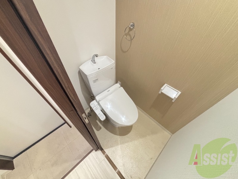 トイレ　快適に使用できる、清潔感にこだわったトイレです。