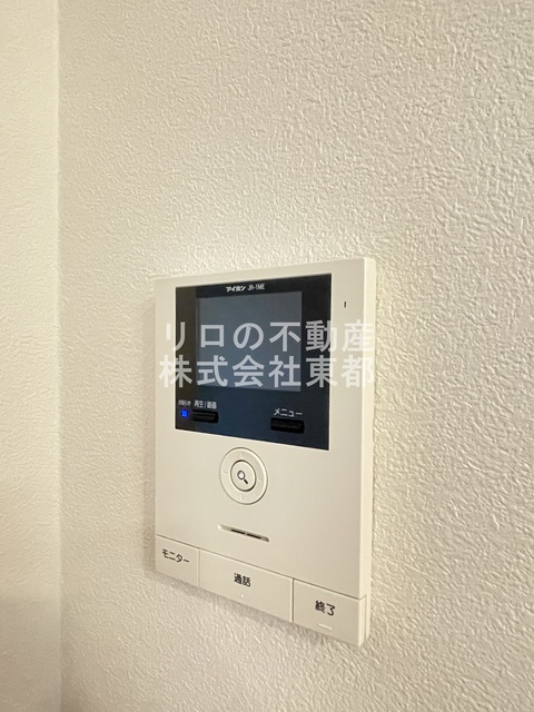 セキュリティ　訪問者が一目で分かるＴＶモニタ付インターホンです！