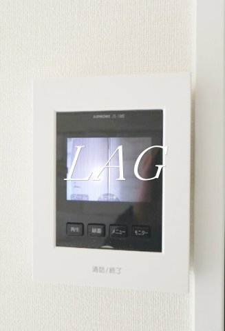 セキュリティ　モニター付きインターフォンです。