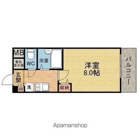 北大阪急行 緑地公園駅 徒歩12分 5階建 築29年の間取り写真