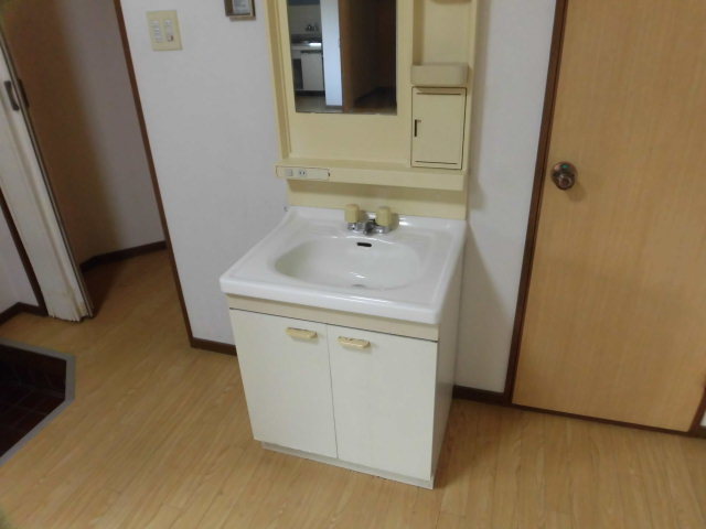 洗面設備　独立洗面台のあるお部屋です。