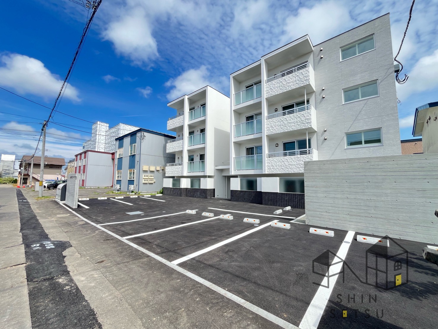 建物外観　★千歳駅徒歩15分★ペット可・ガス上限・高速無料ネット有★