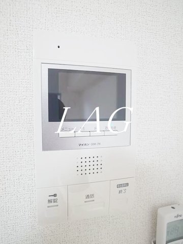 セキュリティ　モニター付きインターホンです。
