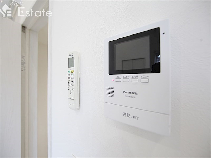 セキュリティ　モニター付きインターホン