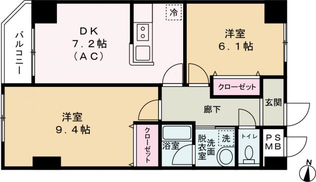 ネクサス立石の間取り写真