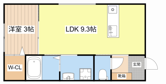 ＪＲ東海道本線 彦根駅 徒歩25分 2階建 新築の間取り写真