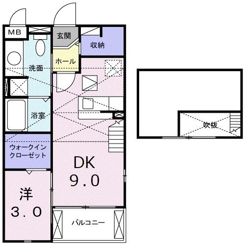 エスペランサの間取り写真
