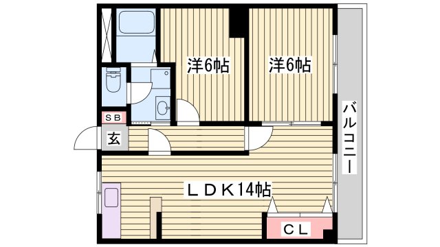 サンヒルズ西今宿の間取り写真