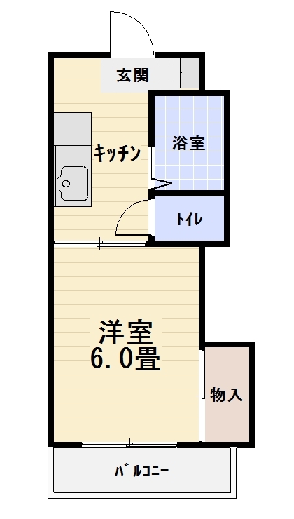 サンライズ梶返の間取り写真