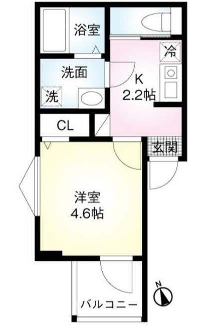 north crestの間取り写真