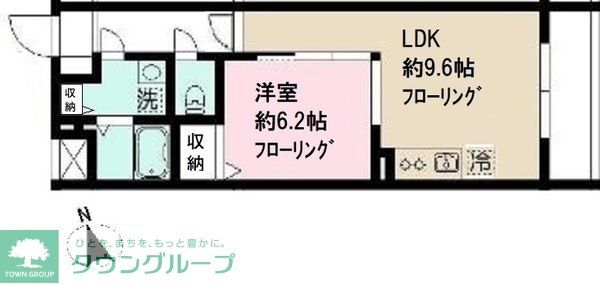 ＪＲ総武線 稲毛駅 徒歩8分 5階建 築9年の間取り写真