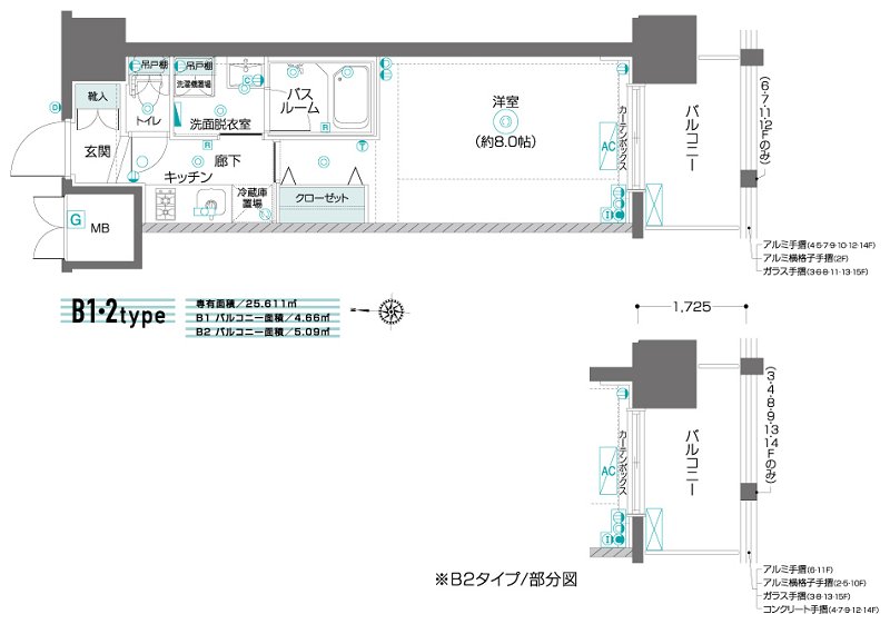 ZOOM東陽町の間取り写真
