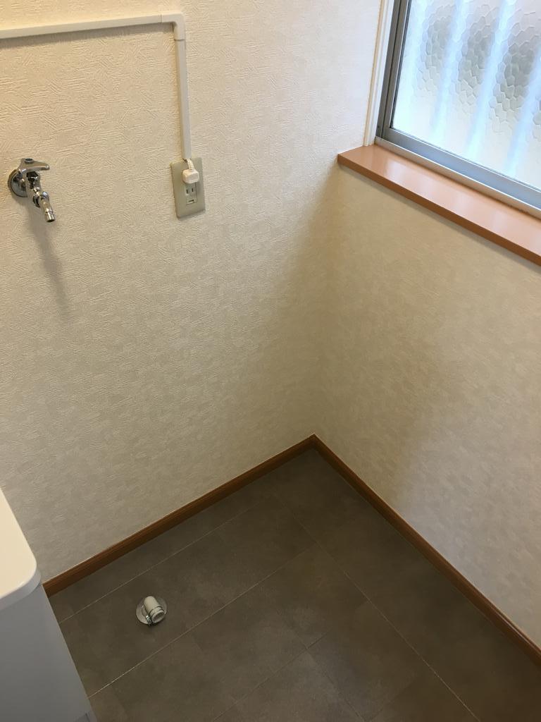 その他設備　室内洗濯機置場。