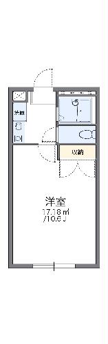 レオパレスＳＡＢＡ－Iの間取り