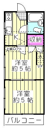 ＮＫハイム鈴谷Iの間取り