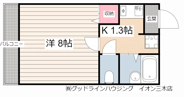 グランドヒルの間取り