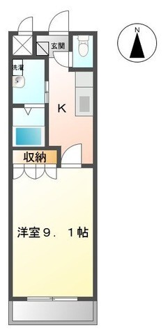 エクセレンスハイム仁田駅前の間取り