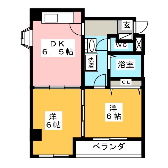 メゾン尾張旭の間取り