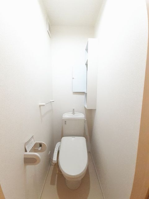 【糸魚川市大字大和川のアパートのトイレ】