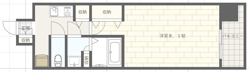 W-STYLE神戸IIの間取り