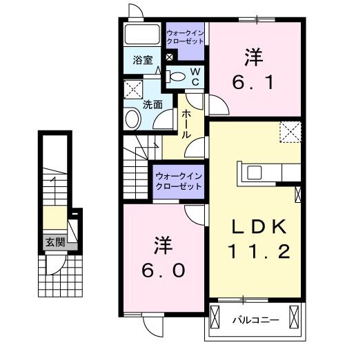 はなみずきIの間取り