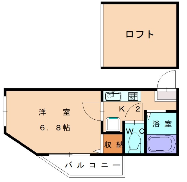 ポラリスたちばなの間取り