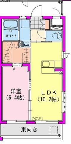 （仮称）都城栄町Uマンションの間取り