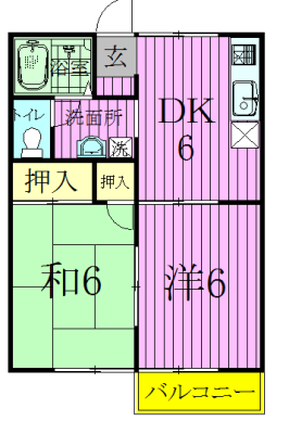 メゾンヴェールの間取り