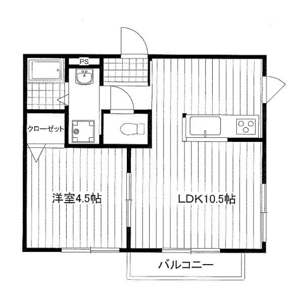 フレイグランス東青梅の間取り