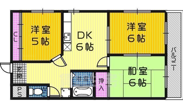 シティコーポグリーンの間取り